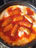 Botifarra con huevo