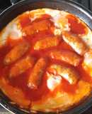 Botifarra con huevo