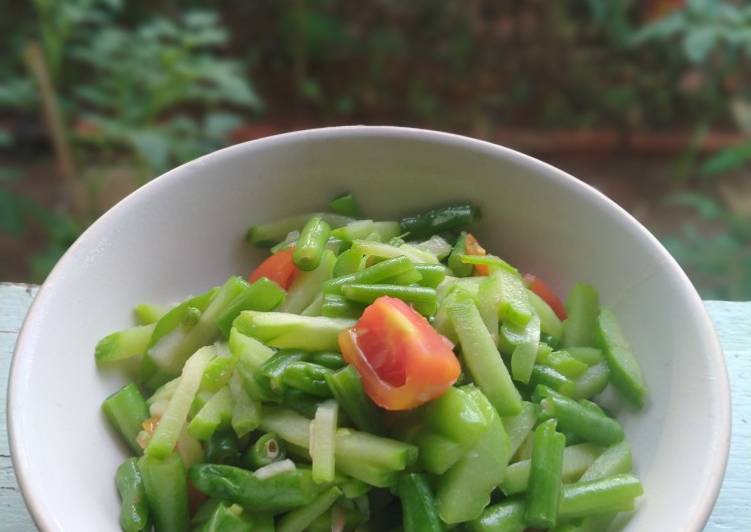Resep Tumis bumbu buncis labu siam, Lezat Sekali