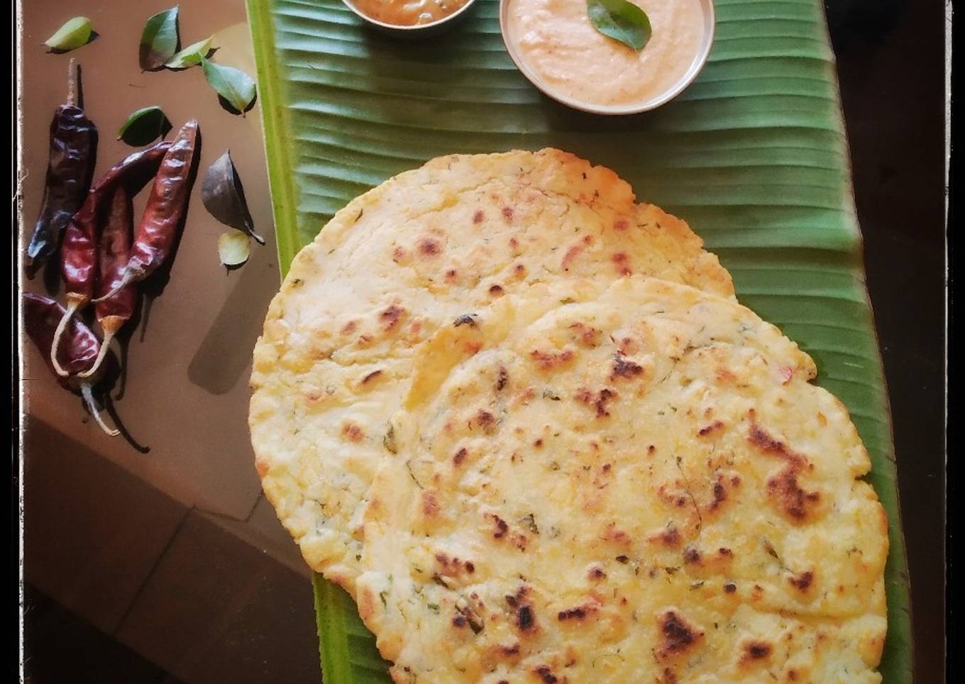 Rice roti/akki rotti