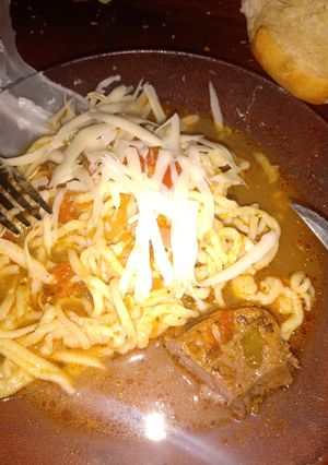 Una foto de Fideos caseros
