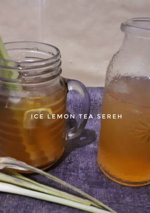 Foto resep Ice lemon tea sereh