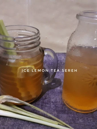 Cara Mudah Menyiapkan Resep Ice lemon tea sereh yang Sempurna Anti Ribet, Bisa Manjain Lidah