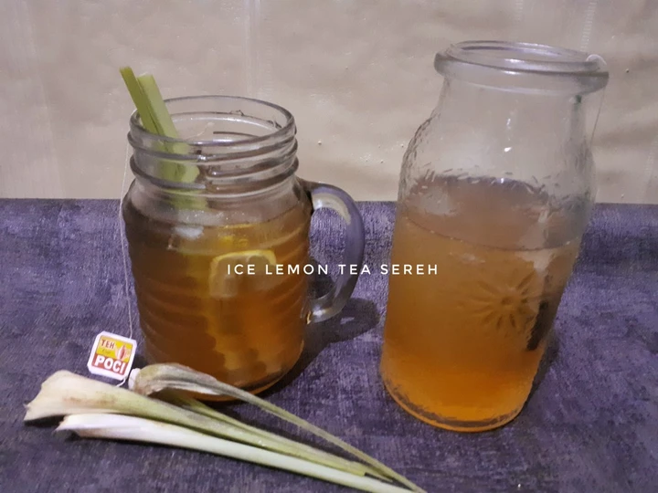 Cara Mudah Menyiapkan Resep Ice lemon tea sereh yang Sempurna Anti Ribet, Bisa Manjain Lidah