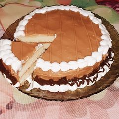 A picture of Caramel Shiffon Cake ♡.