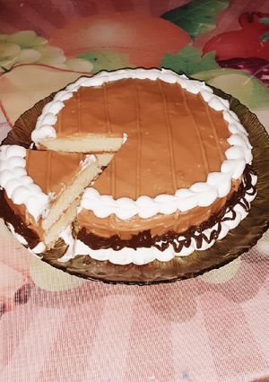A picture of Caramel Shiffon Cake ♡.