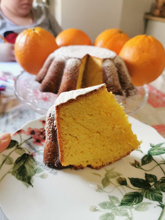 Foto principal de 🍊Bizcocho de naranja, almendras y Yogur natural🍊