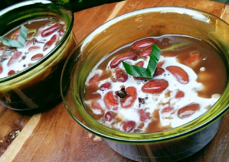 Langkah Mudah untuk Menyiapkan Bubur Kacang Merah Cantik 😘 yang Sempurna