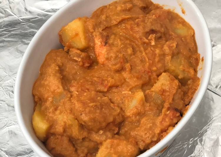 مسالا تندوري دجاج وبطاطا