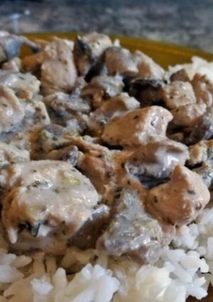Tejszínes-Gombás -csirkemell ♥️ recept fotója