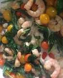 Camarones veggies