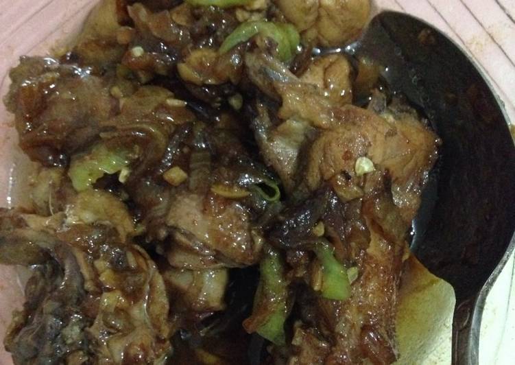 Bagaimana meracik Ayam Saus Kecap Inggris yang Lezat Sekali