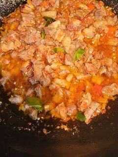 Foto resep Oseng mercon tetelan sapi