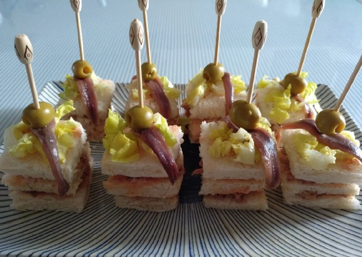Receta Aperitivo de atún y anchoas
