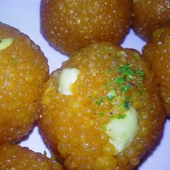A picture of Boondhi Laddu- Diwali Special.