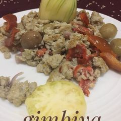 A picture of Scrambled Garden Egg.
