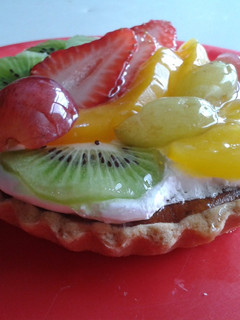 Una foto de Tarta de frutas