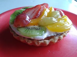 Una foto de Tarta de frutas