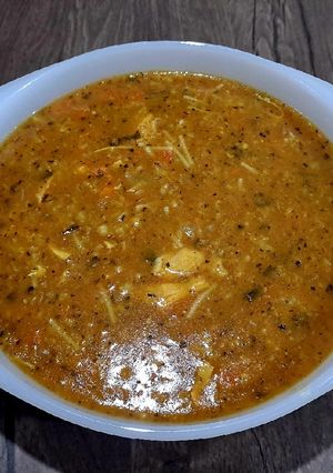 عکسی از دستور سوپ ورمیشل بلغورگندم