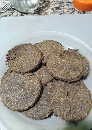 Una foto de Crackers de lino