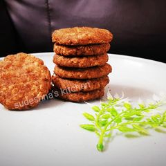 A picture of Ragi Oats Cookies.