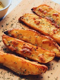 蒜香烤馬鈴薯 的食譜成品照片