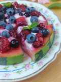 🍉Tarte Fraîcheur Pastèque Fruits Rouges
