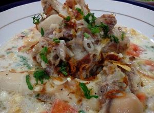 Foto resep Sop Kaki Kambing Empuk Kuah Susu
