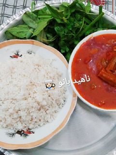 عکسی از دستور خورش بامیه نوبر مامان پز 🥰🍲