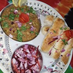 A picture of Pav bhaji.