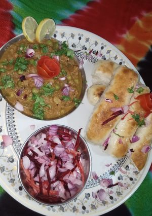 A picture of Pav bhaji.