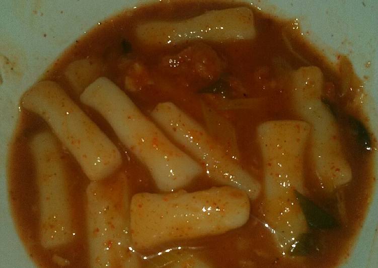 Tteokbokki simple (MANTUL)