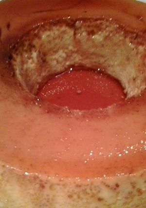 Una foto de Flan clásico argentino