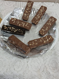 A picture of Peanut butter chocolate bar.