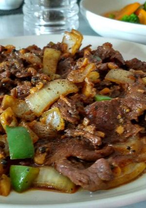 Foto resep Daging lada hitam