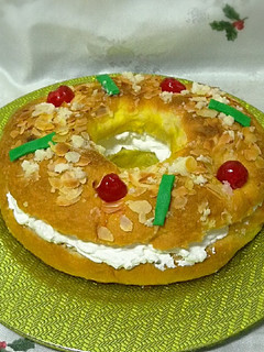 Una foto de Roscón de Reyes Vegano