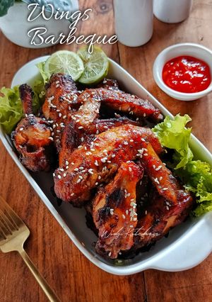 Foto resep Barbeque Spicy Chicken Wings