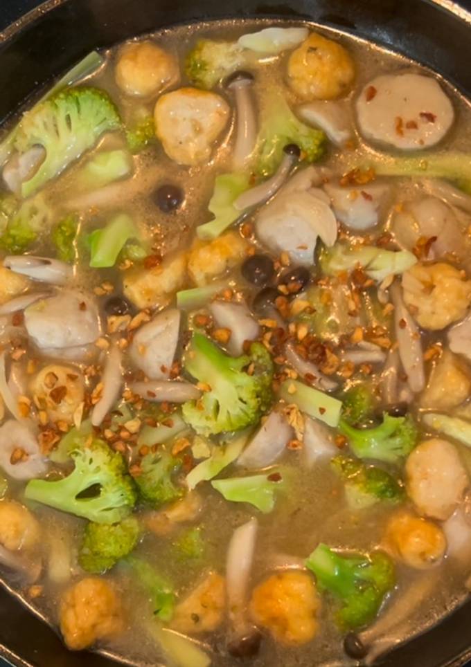 Resep [Menu Sat-Set] Brokoli Seafood Jamur 🥦 oleh Nel's Food Diary ...