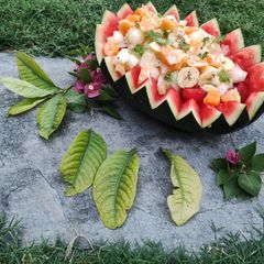 A picture of Water melon fruit chat.