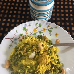 A picture of Matar nutri pulao.