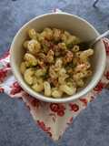 Mac'n' Cheese con crema de Cajú (Cashew nuts o anacardos)