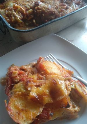 Foto di Carciofi e patate a sfincione