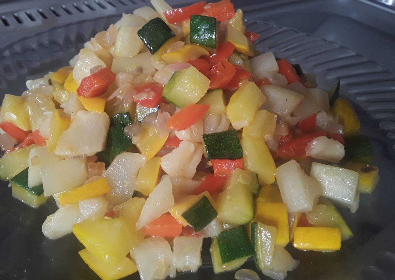 Vegetales salteados!!! 😝😜🥙🥗🌶🥒🌰🥗🥙😝😜