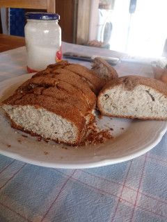 Una foto de Budín de banana