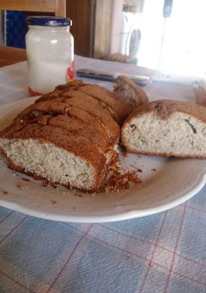Una foto de Budín de banana