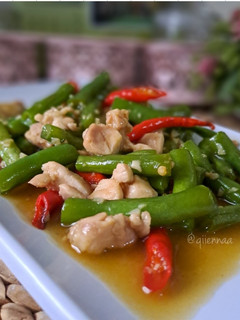 Foto resep Buncis cah Ayam