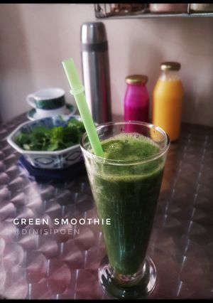 Foto resep Smoothie sayur hijau