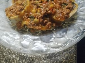 Una foto de Fideos rellenos o como le dicen en la familia de mí esposo Raviolon