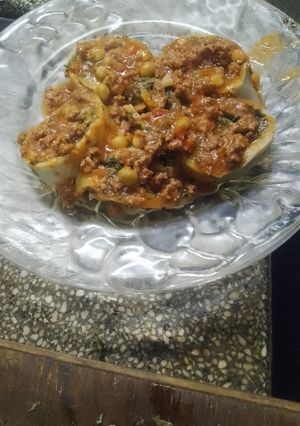 Una foto de Fideos rellenos o como le dicen en la familia de mí esposo Raviolon