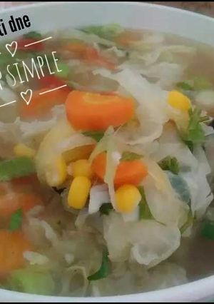 Foto resep Sop Simple